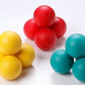 Pelotitas de rehabilitación para manos.